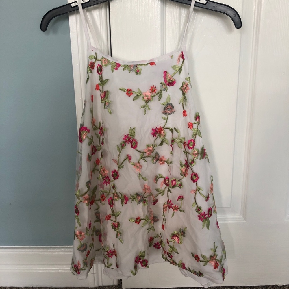 Forever 21 Floral Tank